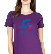Load image into Gallery viewer, Gigabyte T-Shirt for Women-Purple-Ektarfa.online

