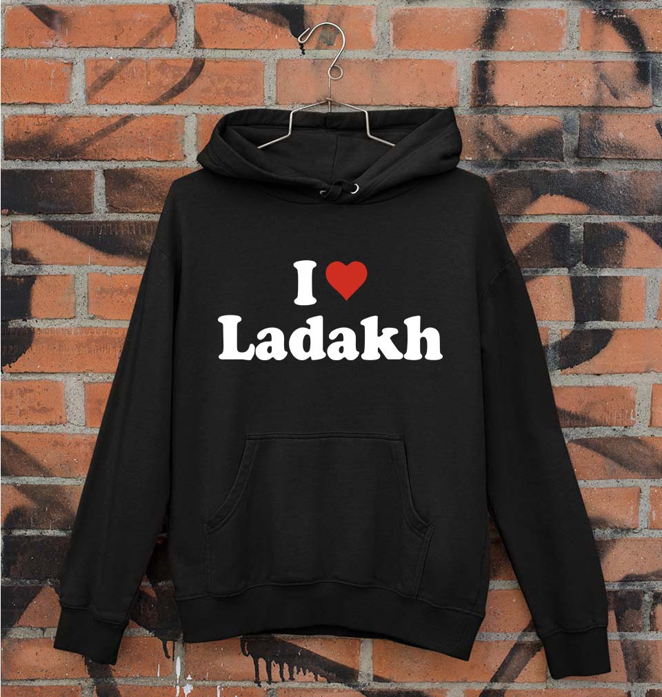 I Love Ladakh Unisex Hoodie for Men/Women-Black-Ektarfa.online