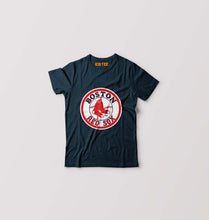 Load image into Gallery viewer, Boston Red Sox Baseball Kids T-Shirt for Boy/Girl-Petrol blue-Ektarfa.online
