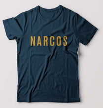 Load image into Gallery viewer, Narcos T-Shirt for Men-Petrol Blue-Ektarfa.online
