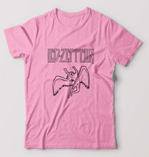 Load image into Gallery viewer, Led Zeppelin T-Shirt for Men-Light Baby Pink-Ektarfa.online
