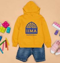 Load image into Gallery viewer, IIMA Ahmedabad Kids Hoodie for Boy/Girl-Mustard Yellow-Ektarfa.online
