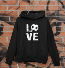 Load image into Gallery viewer, Love Football Unisex Hoodie for Men/Women-Black-Ektarfa.online
