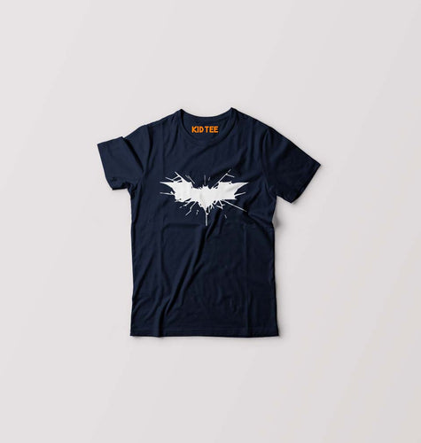 Batman Kids T-Shirt for Boy/Girl-Navy Blue-Ektarfa.online