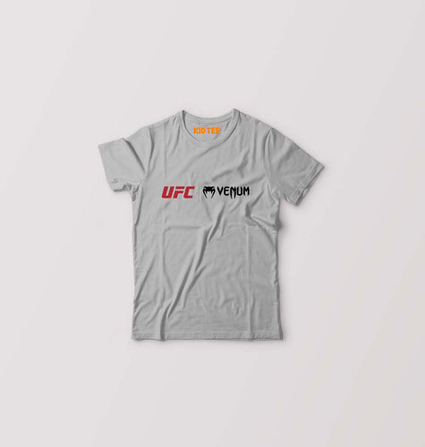 UFC Venum Kids T-Shirt for Boy/Girl-Grey-Ektarfa.online