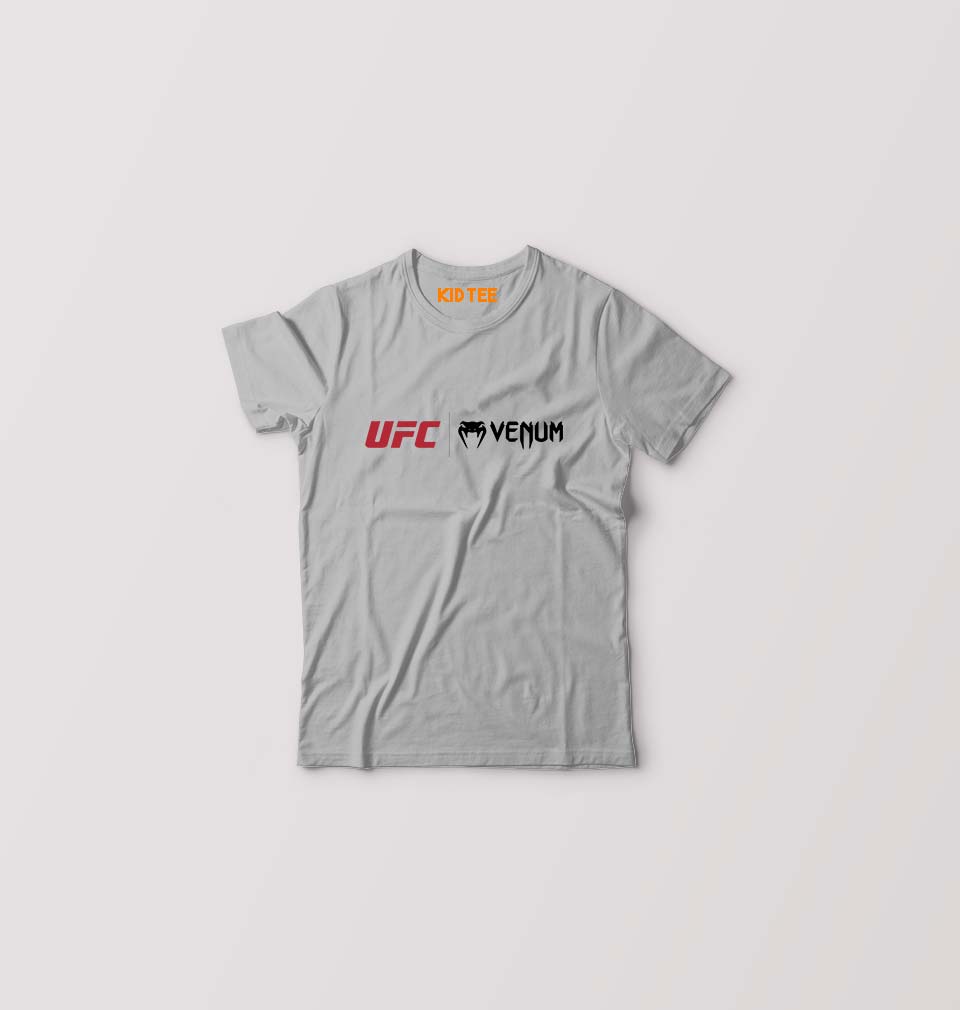 UFC Venum Kids T-Shirt for Boy/Girl-Grey-Ektarfa.online