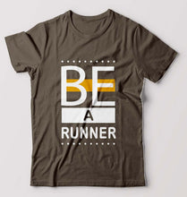 Load image into Gallery viewer, Runner Running T-Shirt for Men-Olive Green-Ektarfa.online

