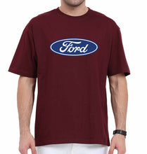 Load image into Gallery viewer, Ford Oversized T-Shirt for Men-Maroon-Ektarfa.online
