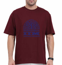 Load image into Gallery viewer, IIM Ahmedabad Oversized T-Shirt for Men-Maroon-Ektarfa.online
