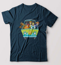 Load image into Gallery viewer, Scooby Doo T-Shirt for Men-Petrol Blue-Ektarfa.online
