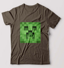 Load image into Gallery viewer, Minecraft T-Shirt for Men-Olive Green-Ektarfa.online
