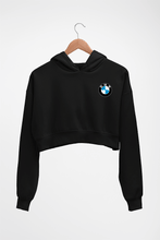 Load image into Gallery viewer, BMW Crop HOODIE FOR WOMEN-Black-Ektarfa.online
