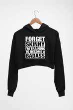 Load image into Gallery viewer, Gym Crop HOODIE FOR WOMEN-Black-Ektarfa.online
