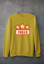 Load image into Gallery viewer, Poker Unisex Sweatshirt for Men/Women-Golden Yellow-Ektarfa.online
