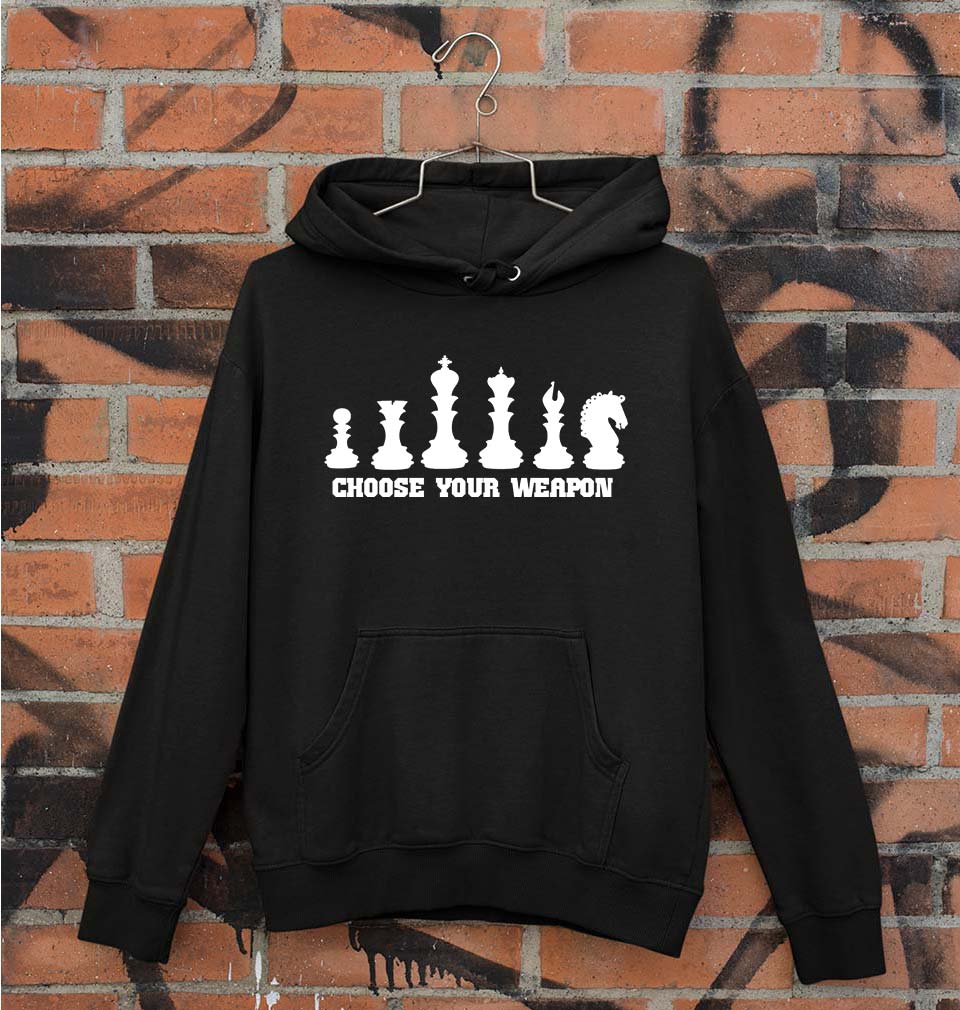 Chess Unisex Hoodie for Men/Women-Black-Ektarfa.online