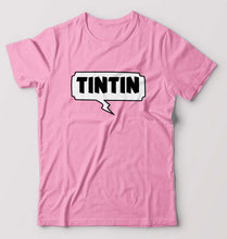 Load image into Gallery viewer, Tintin T-Shirt for Men-Light Baby Pink-Ektarfa.online
