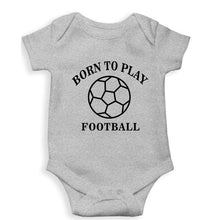Load image into Gallery viewer, Play Football Kids Romper For Baby Boy/Girl-Grey-Ektarfa.online
