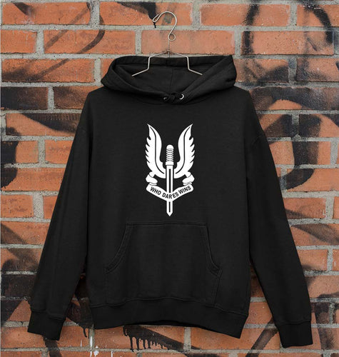 Who Dares Wins Balidaan Army Unisex Hoodie for Men/Women-Black-Ektarfa.online