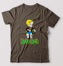 Load image into Gallery viewer, Richie Rich T-Shirt for Men-Olive Green-Ektarfa.online
