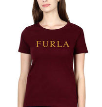 Load image into Gallery viewer, Furla T-Shirt for Women-Maroon-Ektarfa.online
