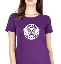 Load image into Gallery viewer, Lynyrd Skynyrd T-Shirt for Women-Purple-Ektarfa.online
