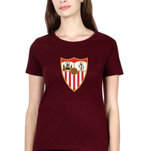 Load image into Gallery viewer, Sevilla T-Shirt for Women-Maroon-Ektarfa.online
