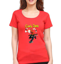 Load image into Gallery viewer, Circle Jerks T-Shirt for Women-Red-Ektarfa.online
