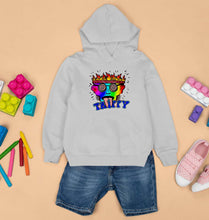 Load image into Gallery viewer, Trippy Kids Hoodie for Boy/Girl-Grey-Ektarfa.online
