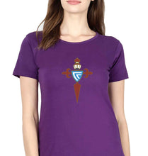 Load image into Gallery viewer, Celta Vigo T-Shirt for Women-Purple-Ektarfa.online
