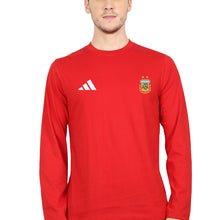 Load image into Gallery viewer, Argentina Football Full Sleeves T-Shirt for Men-Red-Ektarfa.online
