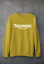 Load image into Gallery viewer, Triumph Unisex Sweatshirt for Men/Women-S(40 Inches)-Mustard Yellow-Ektarfa.online
