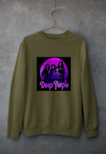 Load image into Gallery viewer, Deep Purple Unisex Sweatshirt for Men/Women-Olive Green-Ektarfa.online

