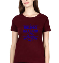 Load image into Gallery viewer, Erling Haaland T-Shirt for Women-Maroon-Ektarfa.online
