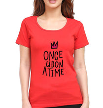 Load image into Gallery viewer, Once Upon a Time T-Shirt for Women-Red-Ektarfa.online
