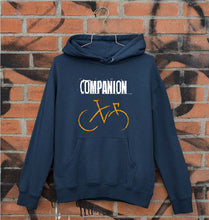 Load image into Gallery viewer, Cycling Companion Unisex Hoodie for Men/Women-Navy Blue-Ektarfa.online
