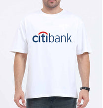 Load image into Gallery viewer, Citibank Oversized T-Shirt for Men-White-Ektarfa.online
