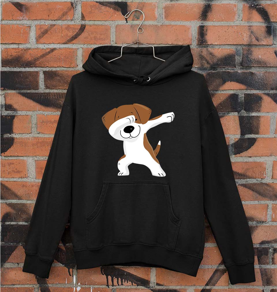 Dab Dog Unisex Hoodie for Men/Women-Black-Ektarfa.online