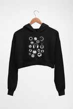Load image into Gallery viewer, Avengers Crop HOODIE FOR WOMEN-Black-Ektarfa.online
