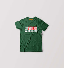 Load image into Gallery viewer, Gym Kids T-Shirt for Boy/Girl-Dark Green-Ektarfa.online
