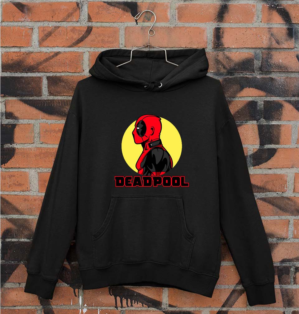 Deadpool Unisex Hoodie for Men/Women-Black-Ektarfa.online