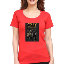 Load image into Gallery viewer, Ozzy Osbourne T-Shirt for Women-Red-Ektarfa.online
