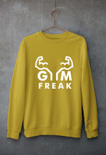 Load image into Gallery viewer, Gym Unisex Sweatshirt for Men/Women-Mustard Yellow-Ektarfa.online
