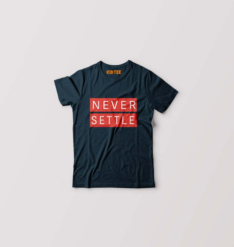 OnePlus Kids T-Shirt for Boy/Girl-Petrol Blue-Ektarfa.online