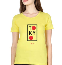 Load image into Gallery viewer, Tokyo T-Shirt for Women-Yellow-Ektarfa.online

