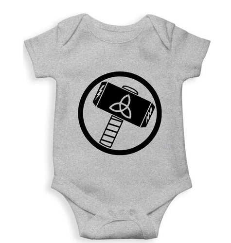 Thor Superhero Kids Romper For Baby Boy/Girl-Grey-Ektarfa.online