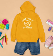 Load image into Gallery viewer, Play Football Kids Hoodie for Boy/Girl-1-2 Years(24 Inches)-Mustard Yellow-Ektarfa.online
