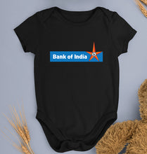 Load image into Gallery viewer, Bank of India Kids Romper For Baby Boy/Girl-Black-Ektarfa.online
