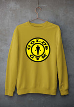 Load image into Gallery viewer, Gold&#39;s Gym Unisex Sweatshirt for Men/Women-Mustard Yellow-Ektarfa.online
