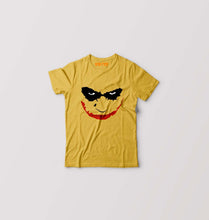 Load image into Gallery viewer, Joker Face Kids T-Shirt for Boy/Girl-Golden Yellow-Ektarfa.online
