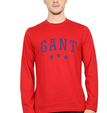 Load image into Gallery viewer, Varsity Gant Full Sleeves T-Shirt for Men-Red-Ektarfa.online
